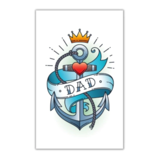 DAD Falsk Tatovering