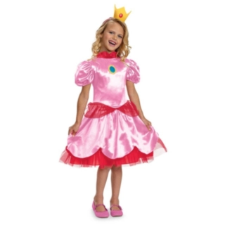 Super Mario® Prinsesse Peach Børnekostume