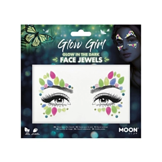 Ansigtssmykker Glow Girl