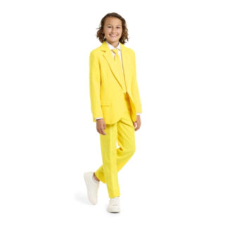 Suitmeister® Sunny Star Børnejakkesæt Gul