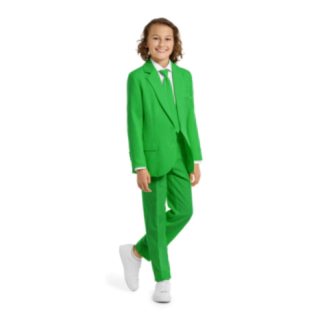 Suitmeister® Lucky Green Børnejakkesæt