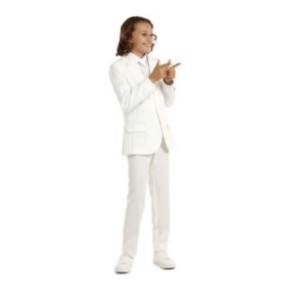Suitmeister® White Knight Børnejakkesæt