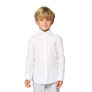 Opposuits® White Knight Børneskjorte