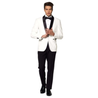 Opposuits® Pearly White Jakkesæt