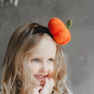 Græskar Hårbøjle Orange