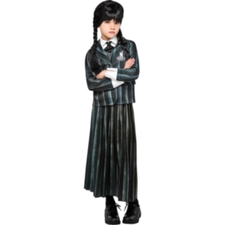 Wednesday® Skoleuniform Børnekostume