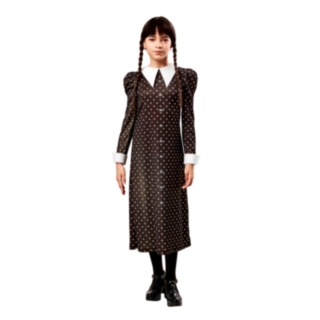 Wednesday Addams® Skoleuniform Børnekostume