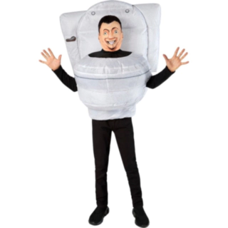 Skibidi Toilet® Oppusteligt Kostume