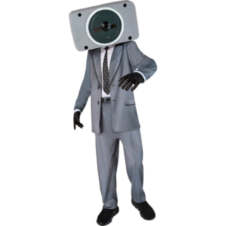 Skibidi Toilet® Speakerman Børnekostume