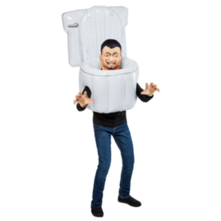 Skibidi Toilet® Oppusteligt Børnekostume