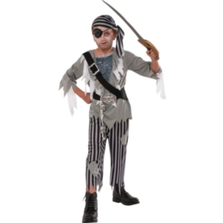 Spøgelsespirat Børnekostume