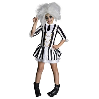 Beetlejuice® Kjole Børnekostume
