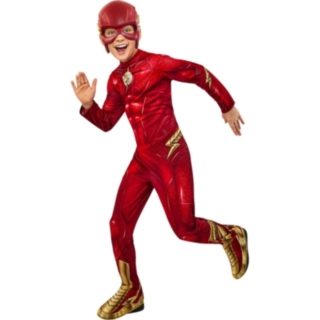 Flash® Metallisk Børnekostume