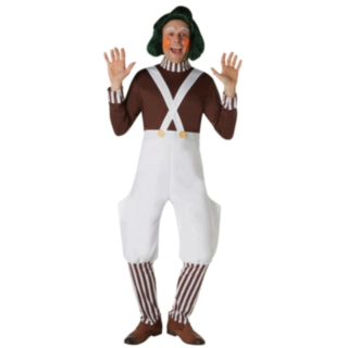 Charlie Og Chokoladefabrikken® Oompa Loompa Kostume