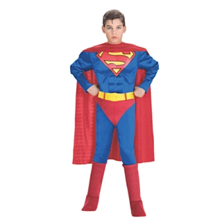 Klassisk Superman® Deluxe Børnekostume