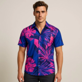 Tropical Miami Hawaiiskjorte