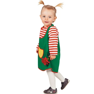 Stærk Pige Babykostume