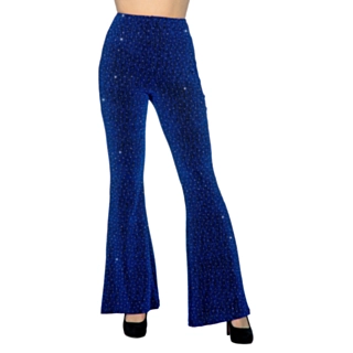 Glitter Disco Bukser Blå
