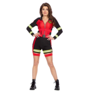 Hot Brandkvinde Kostume