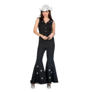 Cowgirl Festival Kostume Sort