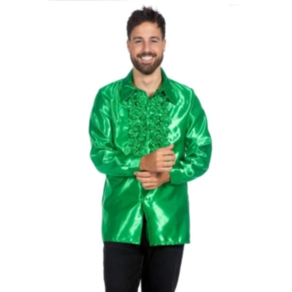 Disco Flæseskjorte Grøn