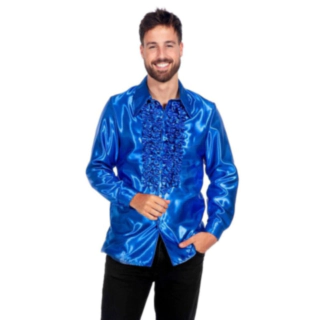 Disco Flæseskjorte Blå