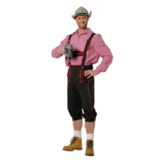 Klassiske Tyrolerbukser Mørkegrøn