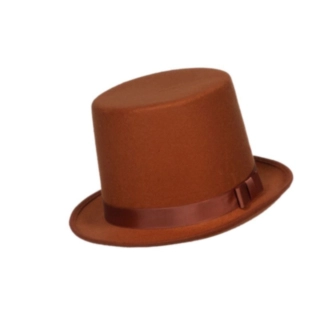 Gentleman Tophat Brun