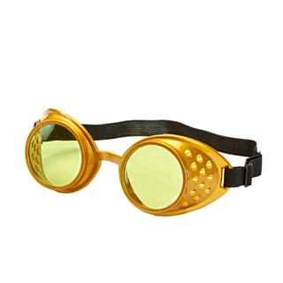 Steampunk Briller Guld