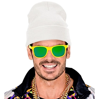 Hip Hop Beanie Hvid