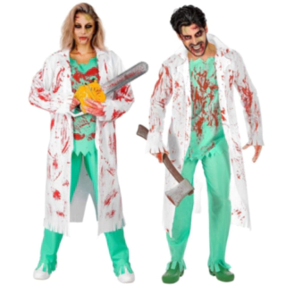 Zombie Læge Kostume