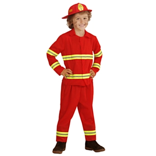 Modig Brandmand Børnekostume
