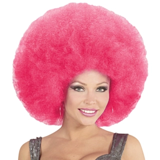 Kæmpe Afroparyk Pink