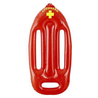 Oppustelig livredderbøje
