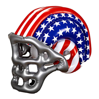 Oppustelig Stars N Stripes Hjelm