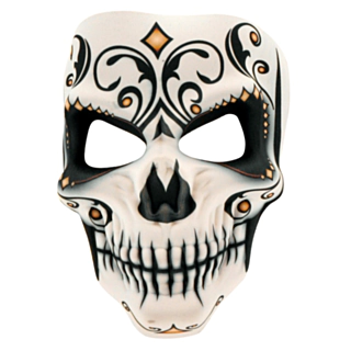 Dia de los Muertos Skeletmaske