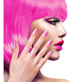 Kunstige Negle Neonpink