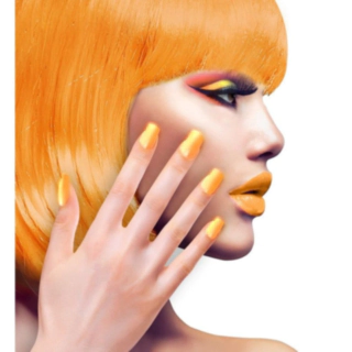 Neon Negle Orange