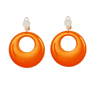 Disko Øreringe Orange