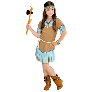 Frøken Indianer Børnekostume