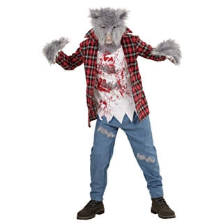 Uhyggelig Varulv Børnekostume