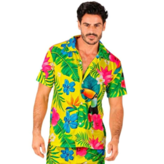 Tropisk Tukan Hawaiiskjorte