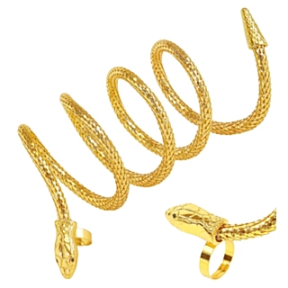 Cleopatra Slange Armbånd Guld