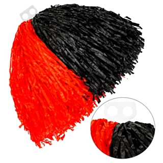 Cheerleader Pom Pom Rød/Sort