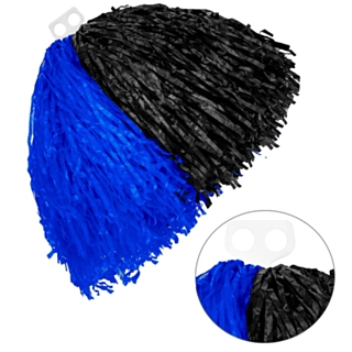 Cheerleader Pom Pom Blå/Sort