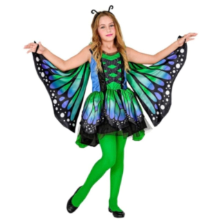 Sommerfugl Børnekostume