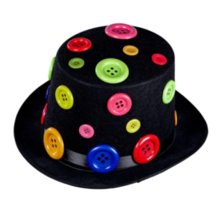 Klovneknapper Tophat