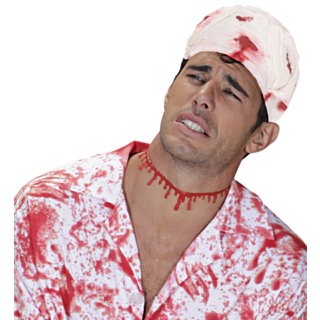 Blodig Bandage