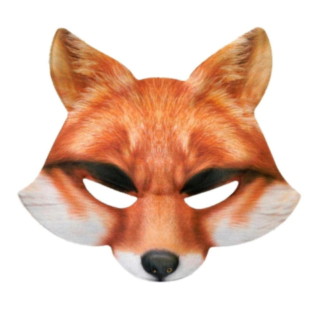 Ræv Halvmaske