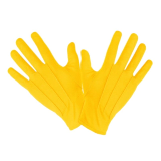Korte Handsker Gul